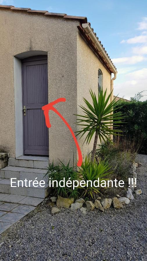 Studio Dans La Villa Les Cigales Lézignan-Corbières Eksteriør billede
