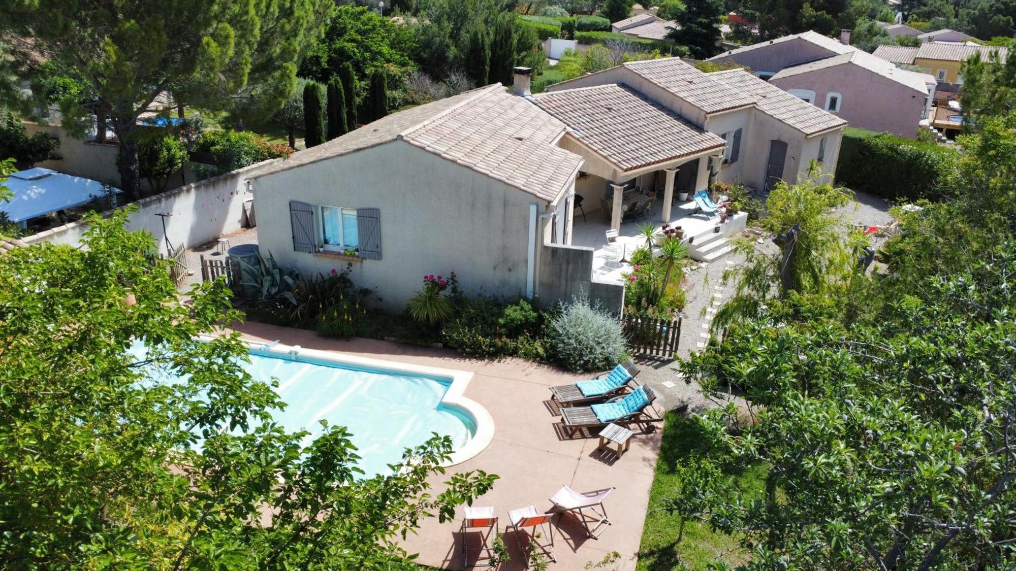 Studio Dans La Villa Les Cigales Lézignan-Corbières Eksteriør billede